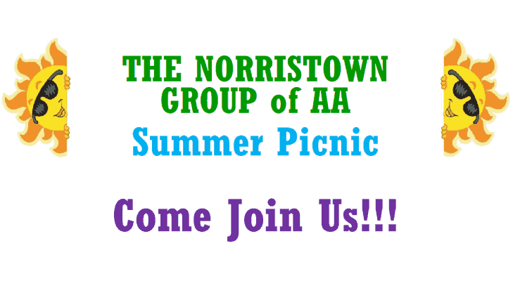 Norristown Group of AA - 2024 Summer Picnic